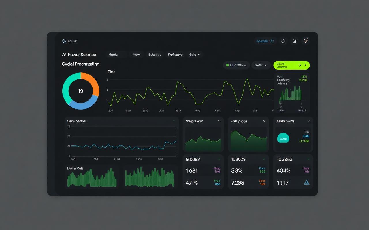 Miccoach Lab interface preview — Cycling sustainable power estimator, a dashboards product built with React, TypeScript, Vite