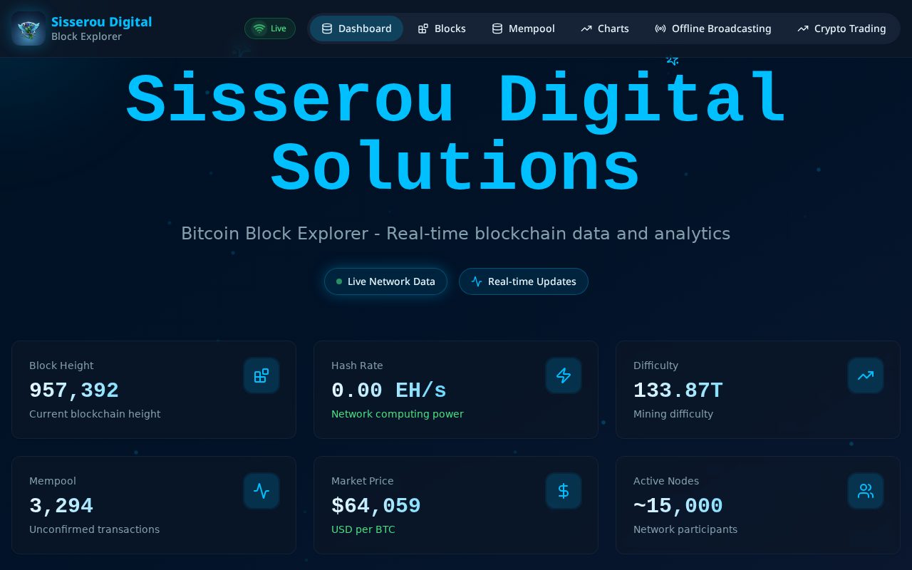 Mempool Vivid — live site preview