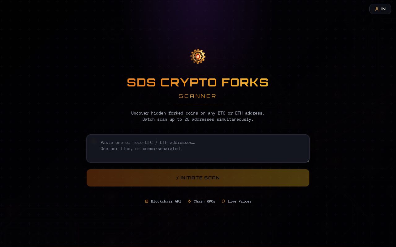 Fork Finder — live site preview