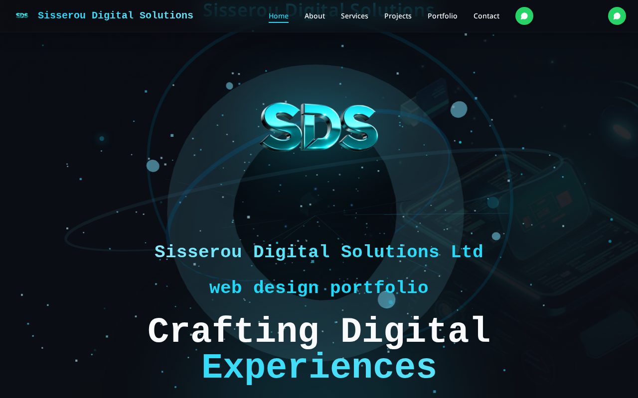 Sisserou Web Design — live site preview