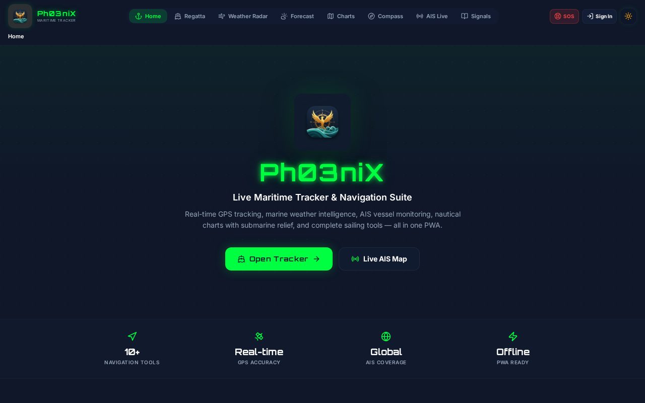 Live Navigator Pro — live site preview